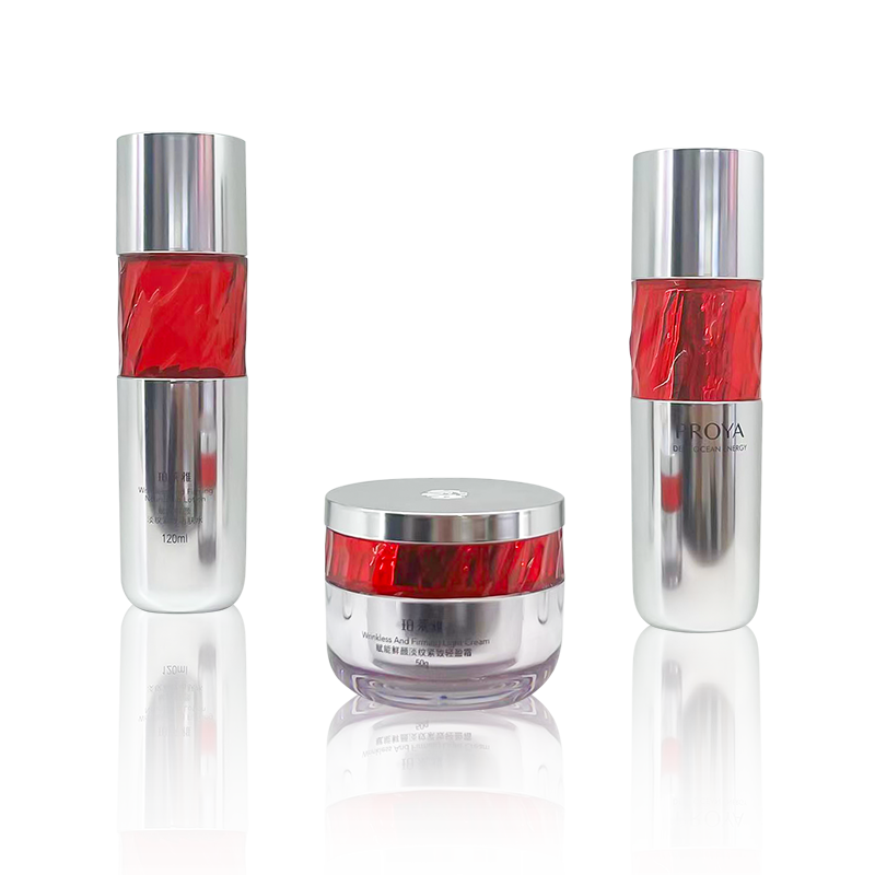 Embalagem de frasco de loção hidratante facial PETG SX001054